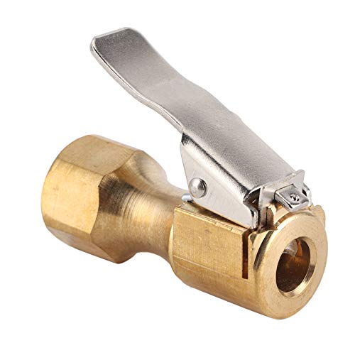 SUPYINI Reifeninflator Chuck Schnellklemme Luftanschluss-Inflationsadapter für Auto-Motorrad mit Messingmaterial 13mm-1/4 Innengewinde von SUPYINI