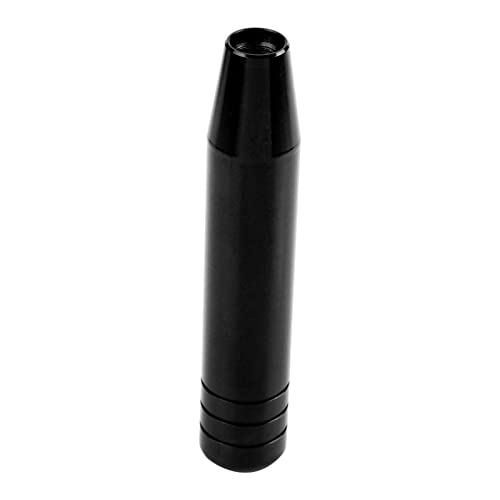 SUPYINI Universal Aluminiumlegierung Autokonträger Schaltknopf Handbuch Schalthebel Ersatz 18 Cm mit Ergonomischem Design für Handkomfort (Schwarz) von SUPYINI