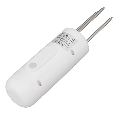 Wireless Bodensensor, Temperatur- und Feuchtigkeitsüberwachungsinstrument für die Gartenarbeit von Zigbee, Anlagenmonitor mit Sonde IP67 Wasser, Intelligentes Bewässerungssystem von SUPYINI