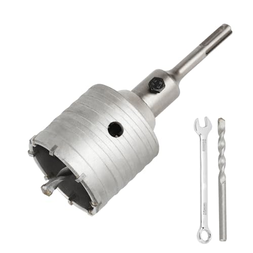 65MM Bohrkrone Set Mit SDS Plus Adapter 110mm Und Zentrierbohrer 2x8x110mm,Lochsäge 65mm Dosensenker Hohlbohrkrone,Bohrkrone Steckdose Für Mauerwerk Und Beton 65MM Bohrkrone Set Mit SDS Plus Adapter 110mm Und Zentrierbohrer 2x8x110mm,Lochsäge 65mm Dosensenker Hohlbohrkrone,Bohrkrone Steckdose Für Mauerwerk Und Beton von SUQIN