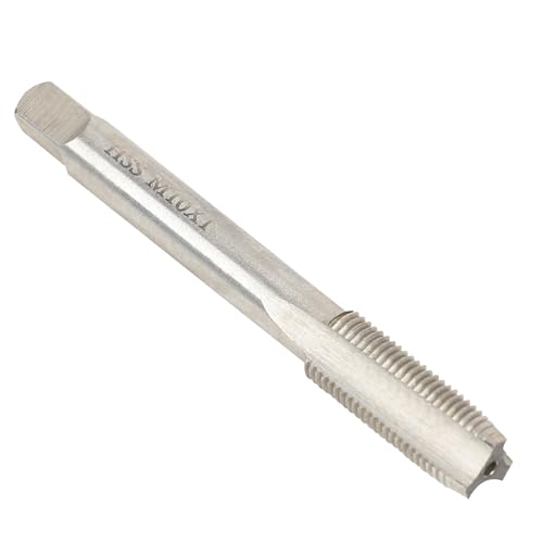 Maschinengewindebohrer HSS Gewindeschneider Gerade Nut Universal Gewindebohrer für Gewindeschneidmaschine Durchgangslöcher(M10x1mm) von SUQIN