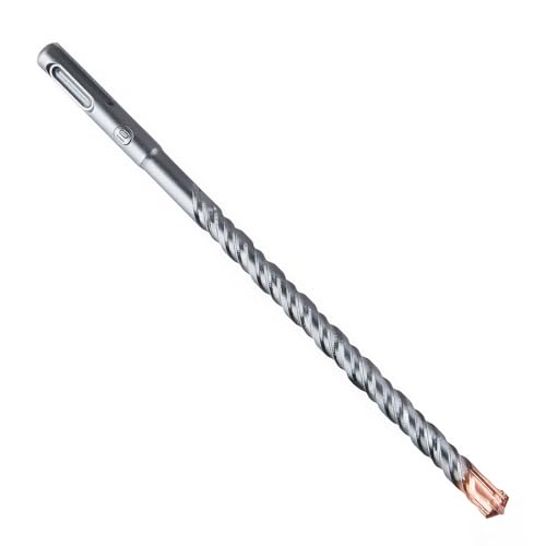 SUQIN SDS Plus Bohrer Professionell Hammerbohrer 10mm*200mm mit 4 Hartmetall Schneiden，Steinbohrer ，Betonbohrer, Ideal zum Bohren in Stein, Beton, Naturstein, Ziegelmauer von SUQIN