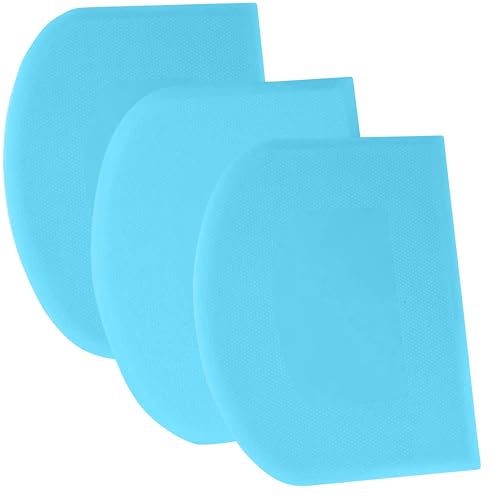 SURDOCA Teigschaber Teigkarte Teigschneider Teigspachtel Teigschaberkarte - 3P 7.1x4.9" PE-Kunststoff BPA Frei Flexibel Scharfe Kante Ecken Anti-Rutsch Kuchenschaber Backen Zubehör Modellierwerkzeug SURDOCA Teigschaber Teigkarte Teigschneider Teigspachtel Teigschaberkarte - 3P 7.1x4.9" PE-Kunststoff BPA Frei Flexibel Scharfe Kante Ecken Anti-Rutsch Kuchenschaber Backen Zubehör Modellierwerkzeug von SURDOCA