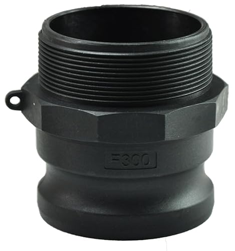 SURE TEC Kamlock Kupplungen Typ F Adapter mit Außengewinde (Polypropylen, 1") von SURE TEC