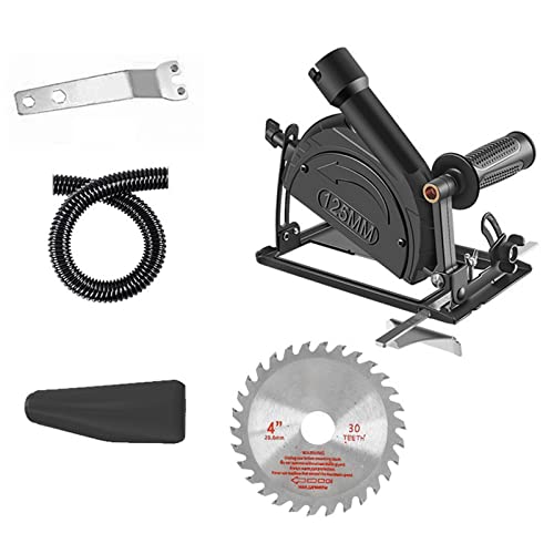 Winkelschleifer-Ständer, Schleiferhalter, Fräserunterstützung, Spezielle Schneidhalterung, Schutzhülle, Verstellbare Winkelschleifer-Maschinenbasis für 100 Mm Bis 125 Mm Winkelschleifer für(#2) von SUREH