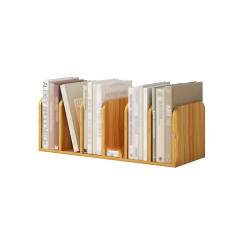 Platz sparen Holz Desktop Bücherregal Mehrzweck-Desktop-Bücherregal Open Desktop Bücherregal Schlafsaal Home Desktop Bücherregal stabil von SUREK