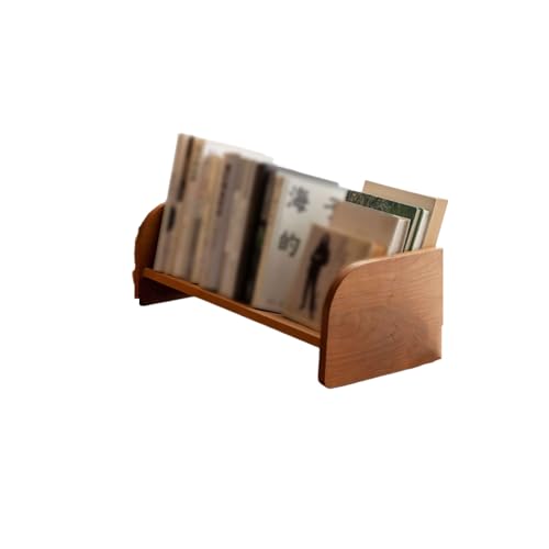 Platz sparen Holzdesktop -Buchhandel Multifunktional Desktop Bücherregal Tilt Desktop Bücherregal Easy Clean Desktop -Buchhandel stabil von SUREK