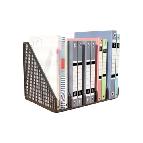 Platz sparen Iron Desktop Bücherregal Open Desktop Bücherregal Mehrzweck-Desktop-Bücherregal Schlafheim Home Desktop Bücherregal stabil von SUREK