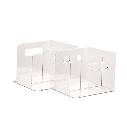 Platz sparen Kunststoff Desktop Bücherregal Transparent Desktop Bücherregal Öffnen Sie Desktop Bücherregal Mehrzweckdesktop -Bücherregal stabil von SUREK
