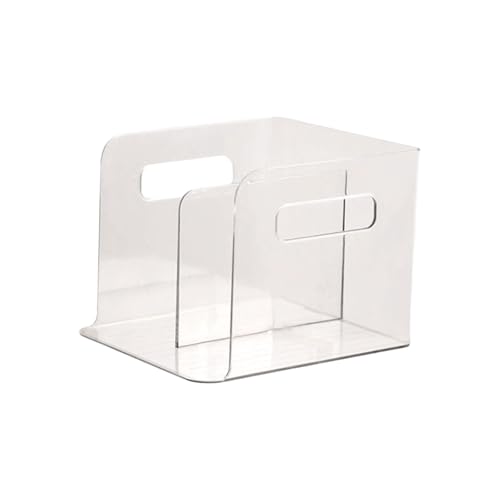 Platz sparen Kunststoff Desktop Bücherregal Transparent Desktop Bücherregal Öffnen Sie Desktop Bücherregal Mehrzweckdesktop -Bücherregal stabil von SUREK