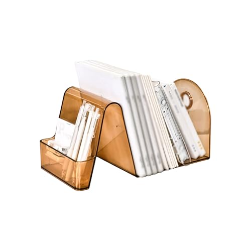Platz sparen Plastic Desktop Bookshelf Desktop Bücherregal mit Stifthalter Grid Desktop Bücherregal Multifunktional Desktop -Buchhandel stabil Platz sparen Plastic Desktop Bookshelf Desktop Bücherregal mit Stifthalter Grid Desktop Bücherregal Multifunktional Desktop -Buchhandel stabil von SUREK