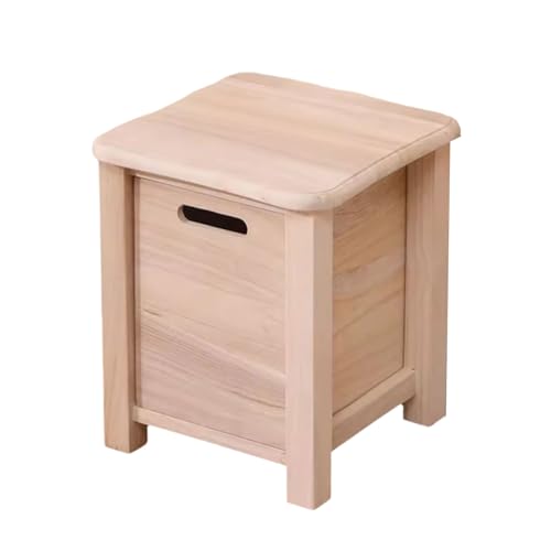 Robust Holzoktomanen mit Schublade sparen Space Foot Rest Ottomane robuster Aufbewahrung für Wohnzimmer Schlafzimmer Couch Innere Platz sparen von SUREK