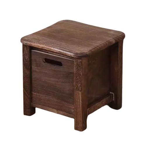 Robust Holzoktomanen mit Schublade sparen Space Foot Rest Ottomane robuster Aufbewahrung für Wohnzimmer Schlafzimmer Couch Innere Platz sparen von SUREK
