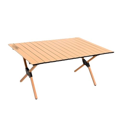 SUREK Campingtisch aus Kohlenstoffstahl, tragbarer Tisch, rechteckiger Picknicktisch, Klapptisch for den Außenbereich(M) von SUREK