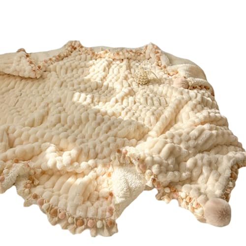 SUREK Waschbar Polyester Wurfdecke Flauschige Dicke warme Wurfdecke weiche Bequeme Bettdecke für Couchsofa Bett Reise nach Hause Komfort SUREK Waschbar Polyester Wurfdecke Flauschige Dicke warme Wurfdecke weiche Bequeme Bettdecke für Couchsofa Bett Reise nach Hause Komfort von SUREK
