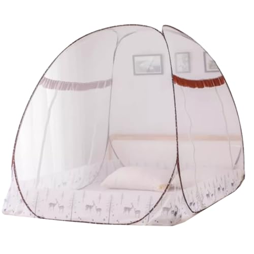 Tragbar Polyester -Falten -Mücken -Nettozelt Pop -up -Mückenzelt mit Bodenfeinnetz -Mückennetz -Doppel -Tür -Mückennetz stabil Tragbar Polyester -Falten -Mücken -Nettozelt Pop -up -Mückenzelt mit Bodenfeinnetz -Mückennetz -Doppel -Tür -Mückennetz stabil von SUREK