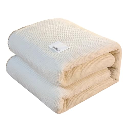 Waschbar Fasermischturte Decke atmungsable leichte Bettdecke Karierte Decke für Couchsofa Stuhl Bett Camping Picknick Komfort Waschbar Fasermischturte Decke atmungsable leichte Bettdecke Karierte Decke für Couchsofa Stuhl Bett Camping Picknick Komfort von SUREK
