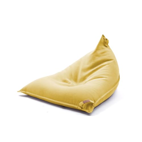 Waschbarer Balkon Freizeit Sitzsack Sofa Lazy Lounge Sessel mit Füllung Weich Flauschig Couch Tatami Wohnzimmer Boden Sitzsack Pouf Weich von SUREK