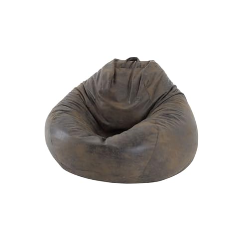Waschbarer Retro Weich Flauschig Sitzsack Sofa Loungesessel Balkon Sitzsack Fauler Stuhl mit Füllung Wohnzimmer Freizeit Pouf Tatami Weich von SUREK