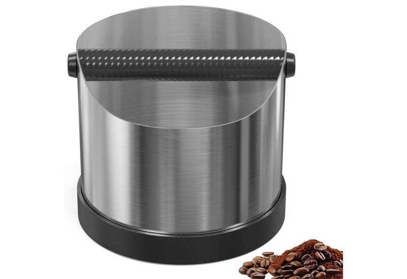 SURFOU Ausklopfbehälter Siebträger, Edelstahl Knock Box mit abnehmbarer Schlagstange von SURFOU