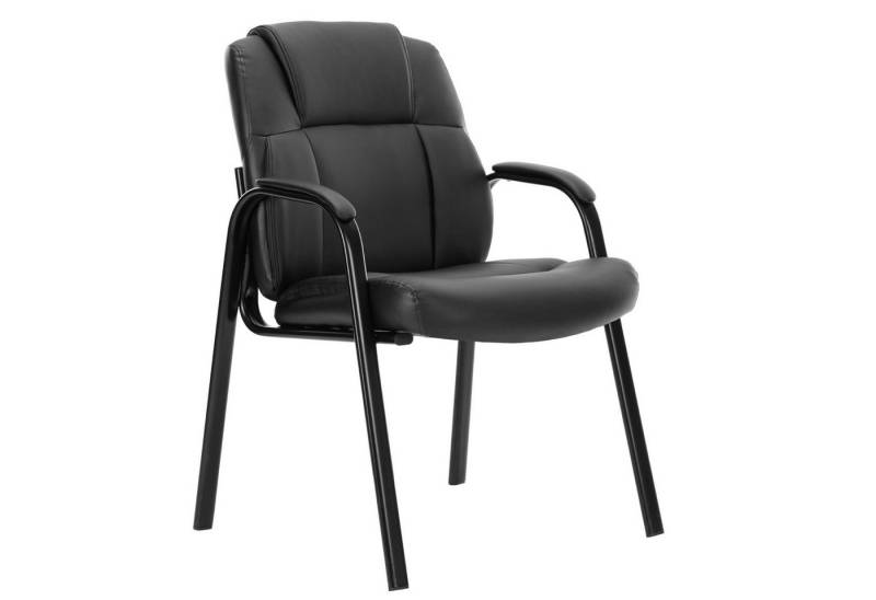 SURFOU Besucherstuhl Stuhl Konferenzstuhl Freischwinger mit Armlehne Bürostuhl, Chefsessel Schreibtischstuhl Stuhl Office Chair Computerstuhl SURFOU Besucherstuhl Stuhl Konferenzstuhl Freischwinger mit Armlehne Bürostuhl, Chefsessel Schreibtischstuhl Stuhl Office Chair Computerstuhl von SURFOU