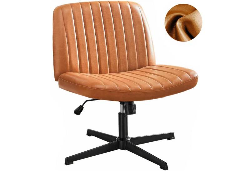 SURFOU Chefsessel Bürostuhl Schreibtischstuhl Stuhl Office Chair Drehstuhl Computerstuhl, Verstellbarer Lordosenstütze Armlehne, Höhenverstellung 110 kg von SURFOU