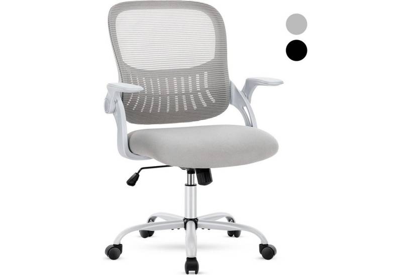SURFOU Chefsessel Bürostuhl Schreibtischstuhl Stuhl OfficeChair Drehstuhl Computerstuhl, Ergonomisch Bürosessel mit Rollen und Wippfunktion von SURFOU