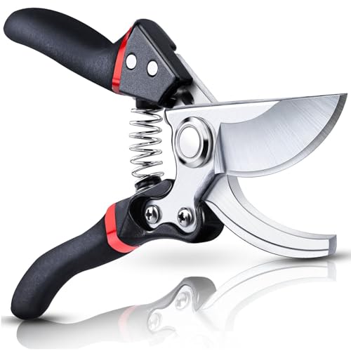 SURFOU Gartenschere Bypass, Gartenscheren Garten Schere, Pruning Shears Set Für Garden, Gartenscheere Secateurs, Scheren Gartenscher Gartenscherer Hand Scissors SURFOU Gartenschere Bypass, Gartenscheren Garten Schere, Pruning Shears Set Für Garden, Gartenscheere Secateurs, Scheren Gartenscher Gartenscherer Hand Scissors von SURFOU