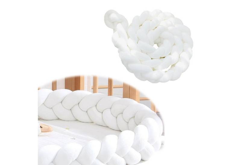 SURFOU Nestchenschlange 2M Baby Geflochtenes Seitenschläferkissen Kissen Deko Kuschelkissen, Dekokissen Flauschig Zierkissen Geflochten 3 Aktien von SURFOU