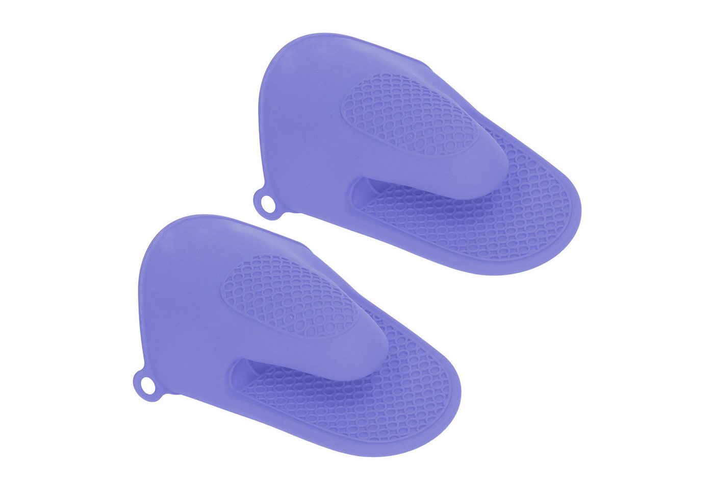 SURFOU Topfhandschuhe Ofenhandschuhe Silikon Backhandschuhe topflappen handschuh – 2er Set, (Silikon Küchenhandschuhe 2er Set, Dicke Anti-Verbrühung Kochhandschuhe für die Küche (Lila), 2-tlg., Kochhandschuhe für Backen und Grillen), Hitzebeständige Anti-Verbrennungs Rutschfeste Verdickte von SURFOU