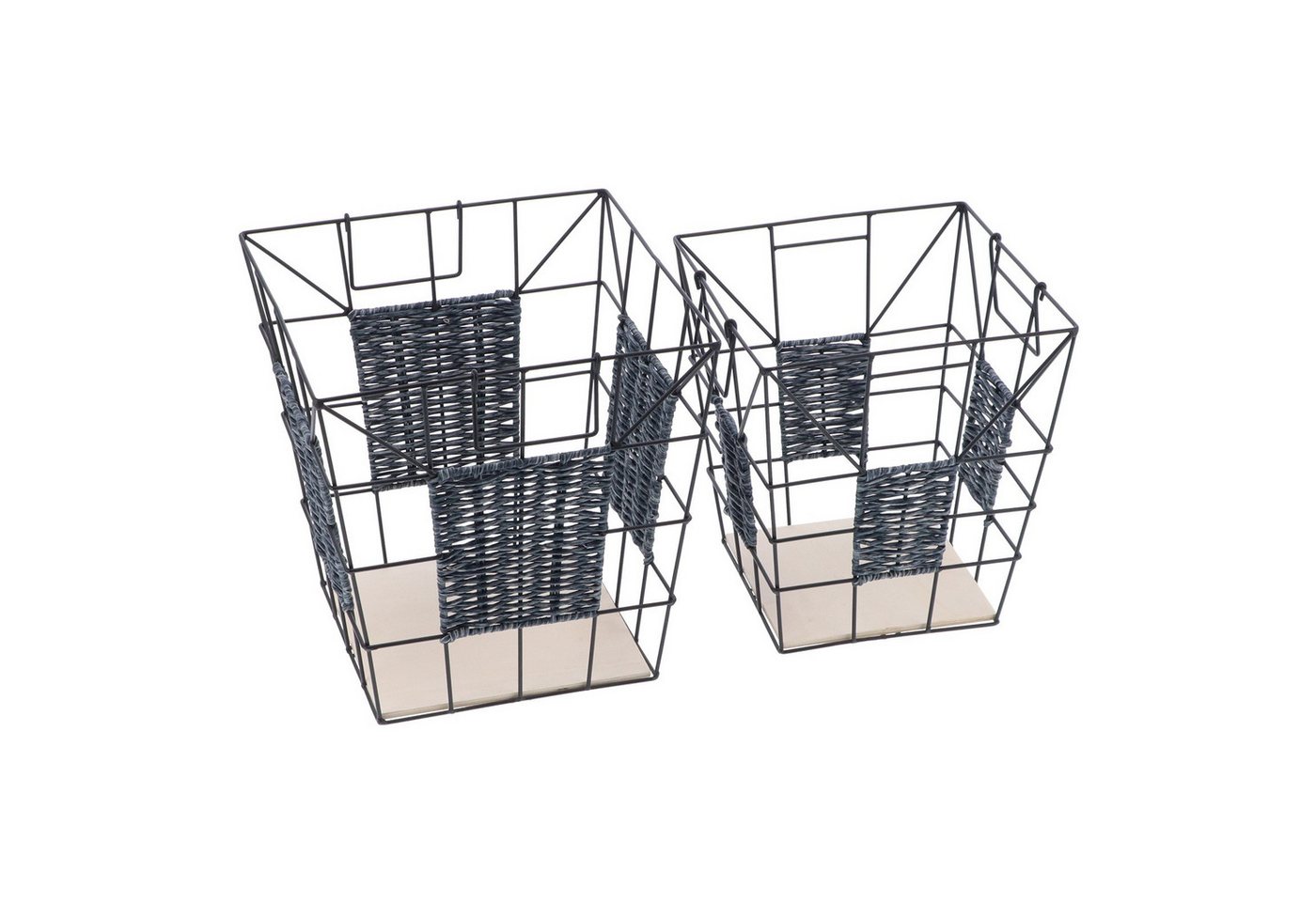 SURFOU Wäschekorb Wäschekörbe 2 Atmungsaktiv Wäschekorb (2 St), Wird zur Aufbewahrung schmutziger oder gewaschener Kleidung verwendet von SURFOU