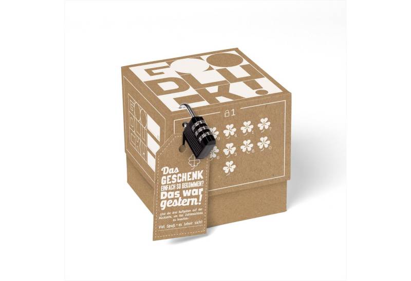 SURPRISA Geschenkbox Geschenke als Rätsel individuelle Geldgeschenke von SURPRISA