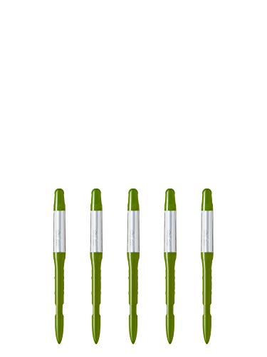 SUSTEE Gießanzeiger (5er-Set) - Sagt Ihnen Wann zu Gießen - Funktioniert für alle Pflanzen und Böden - Einfach, Batteriefrei - Hergestellt in Japan (Grün, Klein) von SUS tee