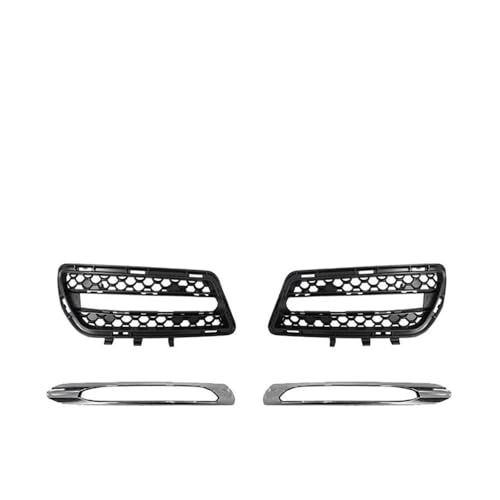 SUSHUANG Front Stoßstange Nebel Licht Kühlergrill Abdeckung Chrome Trim Moulding Kits Teile Für W212 Für AMG 2010-2013 2128851753 2128852174 Auto-Frontgrill von SUSHUANG