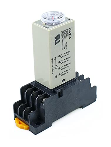 SUTK H3Y-2 0-3M Power EINZEIT ZWEITER Relay Timer Dpdt 8.Pins Spannung:22.0V 11.0V 24V 12V. (Size : DC24V) von JIUCHUAN