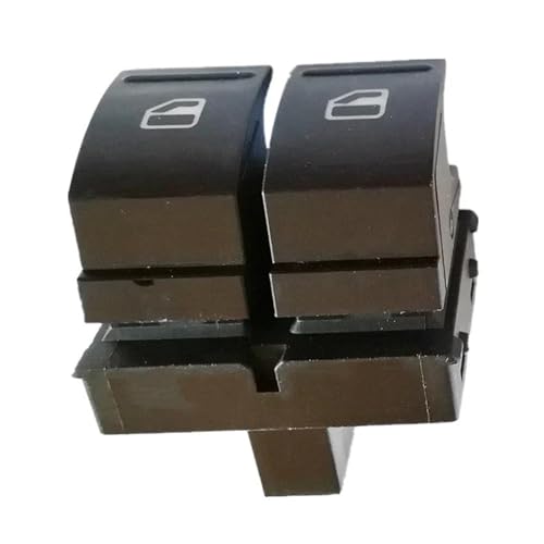 Für Caddy 2K Für Jetta EOS Für Golf MK5 MK6 Für Passat B6 Für Polo 6R Für Touran 1F0959855 Elektrischer Fensterheberschalter Fensterschalter-Taste(Master Side) von SUTVCM