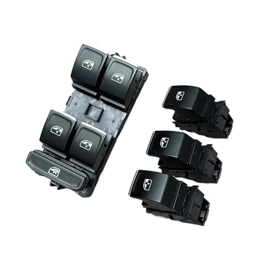 Für VW Für Golf 7 MK7 Master Beifahrerfenster Schaltersteuerung 5G0959855 5GG959857 Fensterschalter-Taste(1 Satz) von SUTVCM