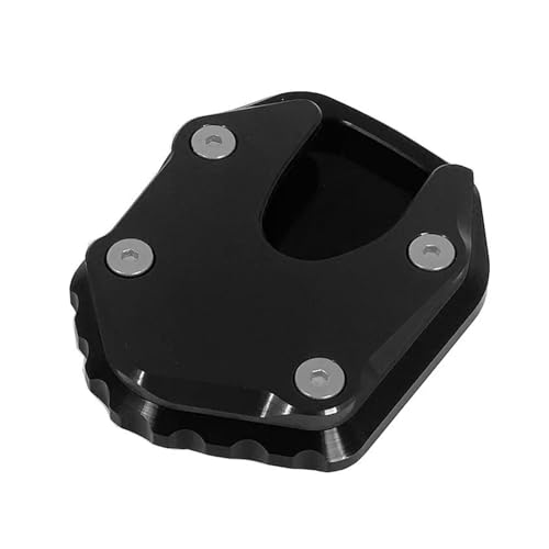 SUTVCM Motorrad Fuß Seitenständer Pad Ständer Vergrößerungsplatte Unterstützung Erweiterung Für NC750X NC 750X NC750 X DCT 2021 2022 2023(Schwarz) von SUTVCM