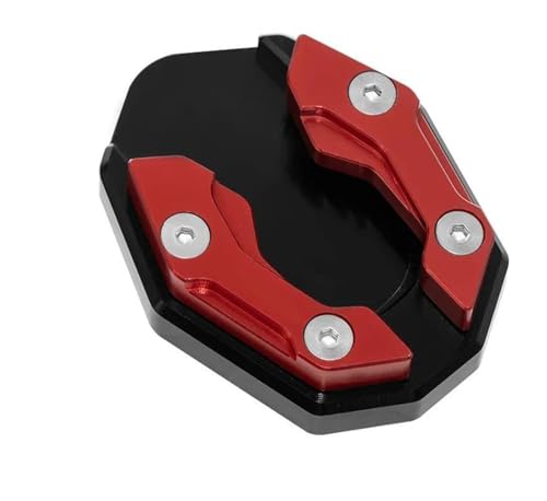 SUTVCM Motorrad-Ständerfuß-Seitenständer-Verlängerungspolster-Stützplatte Vergrößern Für ADV350 ADV 350 350ADV 2021 2022 2023 2024(Rot) von SUTVCM