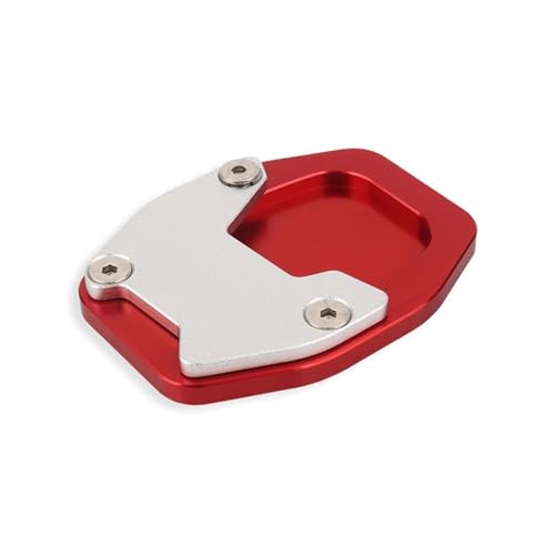 SUTVCM Ständer Seitenständer Ständer Erweiterung Vergrößerung Pad Für NC750X NC 750X NC750 X 2021 2022 2023 Motorrad Zubehör(Rot) von SUTVCM