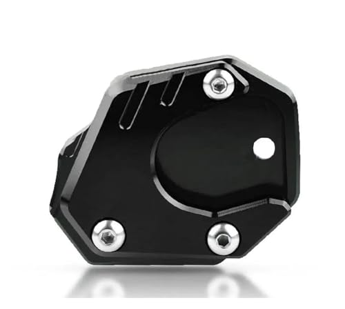 SUTVCM Ständer Support Pad Support Shell Fuß Side Stand Pad Platte Für CB 650 R CB650R 2019 2020 2021 2022 2023 2024 CB 650R(Schwarz,A) von SUTVCM