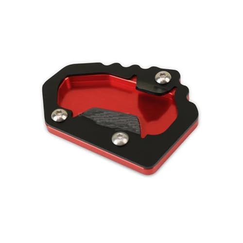 SUTVCM for R1300GS ADV R1300GS for Adventure 2023 2024 Motorcycle Kickstand Foot Side Stand Extension Pad Support Plate Enlarge(Rot) von SUTVCM