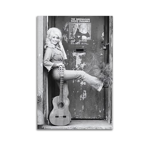 Dolly Parton Singer Leinwandbild Foto Auf Leinwand Rapper Wanddeko Vintage Abstrak Felsen Sänger Wandbilder Premium Bilder Wandkunst Für Schlafzimmer 12x18inch(30x45cm) Unframe-style von SUWALI