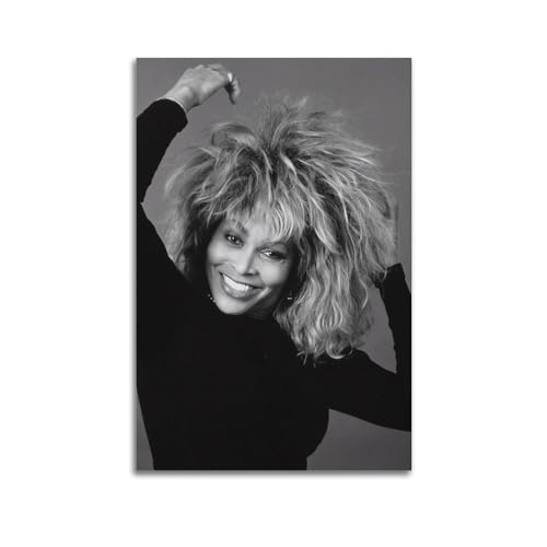 SUWALI Tina Turner Leinwandbild Foto Auf Leinwand Rapper Wanddeko Vintage Abstrak Hip-Hop Rapper Wandbilder Premium Bilder Wandkunst Für Schlafzimmer 16x24inch(40x60cm) Unframe-style-2 von SUWALI