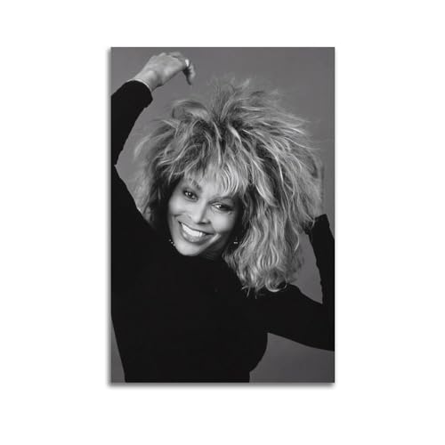 SUWALI Tina Turner Leinwandbild Foto Auf Leinwand Rapper Wanddeko Vintage Abstrak Hip-Hop Rapper Wandbilder Premium Bilder Wandkunst Für Schlafzimmer 20x30inch(50x75cm) Unframe-style-2 von SUWALI