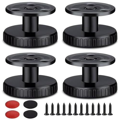 SUWIWKKOA 27-40mm Adjustable Device Feet, 4 Pieces Furniture Feet, 2 Installation Types von SUWIWKKOA