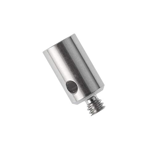 Gewinde Adapter für Taststift Messtaster M2 Außengewinde zu M3 Innengewinde 4 mm Durchmesser 7 mm Länge von SUXING