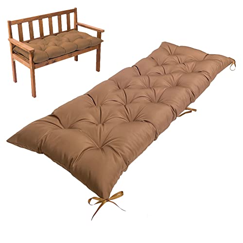 SUXUMHAO Kissen, für Garten, Terrasse, Zuhause, Küche, Büro, dick, bequem, 150 x 50 x 8 cm, Hellbraun SUXUMHAO Kissen, für Garten, Terrasse, Zuhause, Küche, Büro, dick, bequem, 150 x 50 x 8 cm, Hellbraun von SUXUMHAO