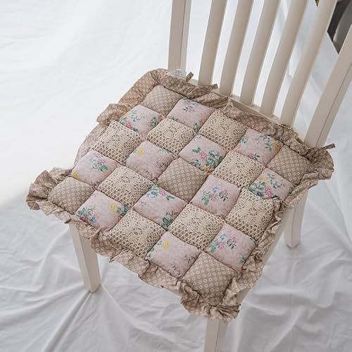 SUXUMHAO Kissen für Garten, Terrasse, Zuhause, Küche, Büro, dick, bequem, 40 x 40 cm (Stil H) von SUXUMHAO