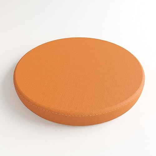 SUXUMHAO Kissen für Garten, Terrasse, Zuhause, Küche, Büro, dick, bequem, 40 x 40 x 4,5 cm, Orange 02 von SUXUMHAO